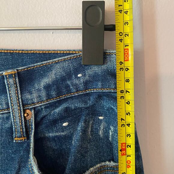 Abercrombie & Fitch Women size 4 / 27 Long Ankle Straight Ultra High Rise Jeans - Picture 9 of 12